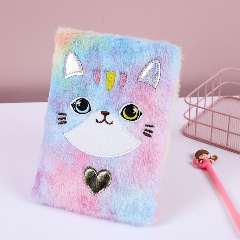 Hello Kitty Fur Diary – Cute & Stylish Journal